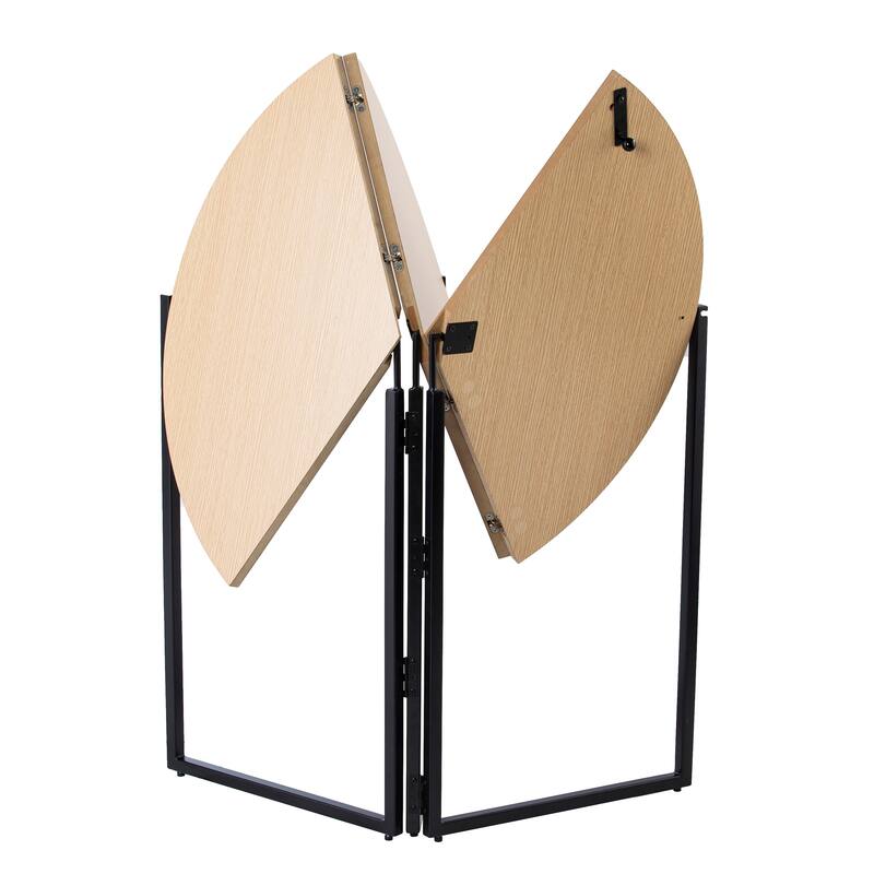 SEI Furniture Landon Round Folding Dining Table