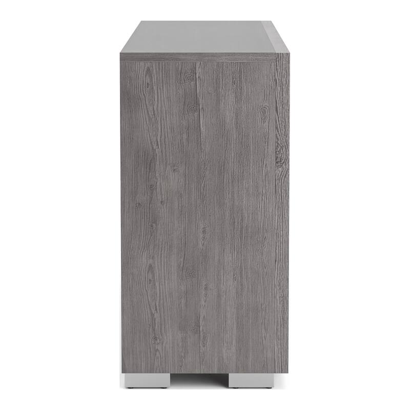 Shel Transitional Grey 58-inch Wide Wood 6-Drawer Dresser by Furniture of America