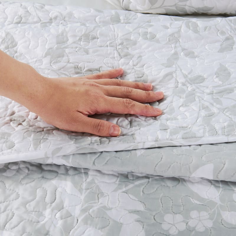 Serenta Birdsong 6-piece Quilted Bedspread Coverlet Set