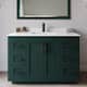 Option Green / White Quartz Top / Matte Black Hardware