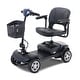 preview thumbnail 15 of 61, 4 Wheel Mobility Scooter Compact 300 Lb Load Bearing Capacity 300w Motor Wheelchair Device For Grown-ups Elderly Blue
