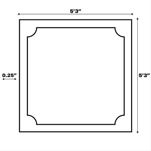 dimension image slide 12 of 33, JONATHAN Y Aarhus Minimalist Angle Geometric Ivory/Cream Area Rug