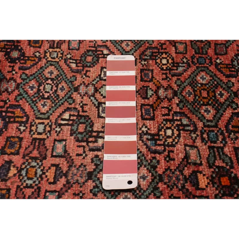 ECARPETGALLERY Hand-knotted Andelz Red Wool Rug - 2'8 x 10'1
