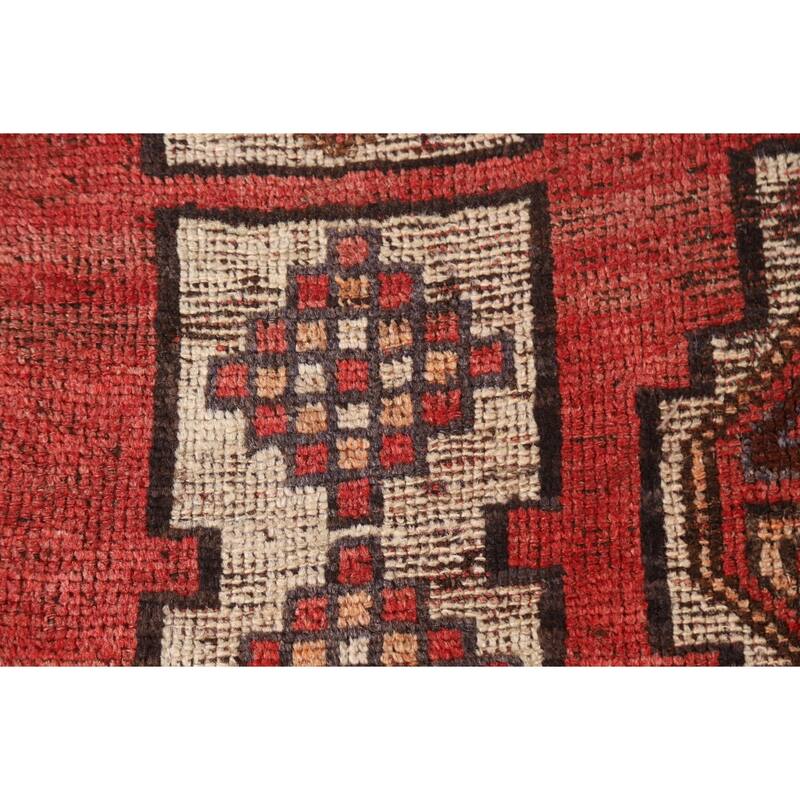 Lori Persian Antique Area Rug Handmade Wool Carpet - 4'3"x 7'5"