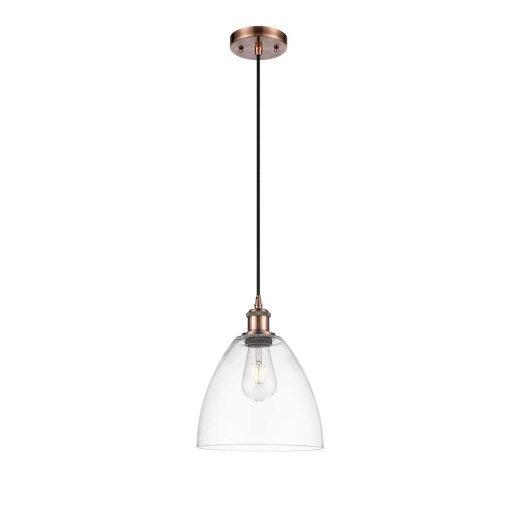 Innovations Lighting Ballston Bristol Glass 1 Light 9" Cord Hung Mini Pendant
