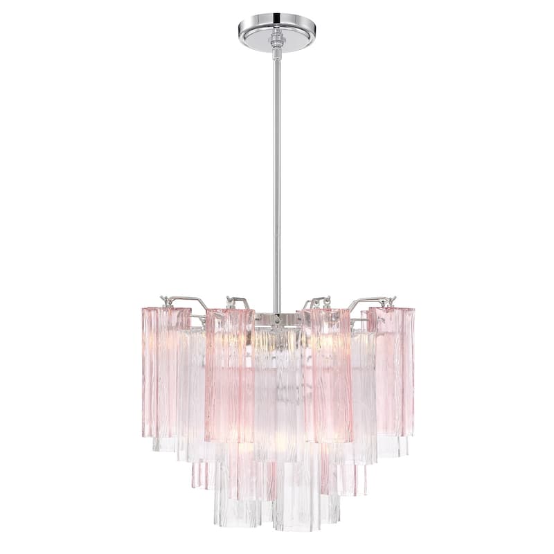 Crystorama Lighting Group ADD-300-SP Addis 4 Light 18" Wide Chandelier
