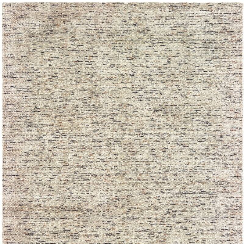HomeRoots Solid Color Modern Rectangle Area Rug