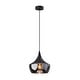preview thumbnail 3 of 5, Adesso Black or Steel Eliza Pendant Lamp