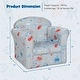 preview thumbnail 3 of 7, Gymax Kids Sofa Toddler Upholstered Armrest Chair w/Solid Wooden Frame