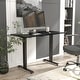preview thumbnail 3 of 30, Carlos Modern 47-inch Metal Electric-Powered Adjustable Standing Desk by Furniture of America