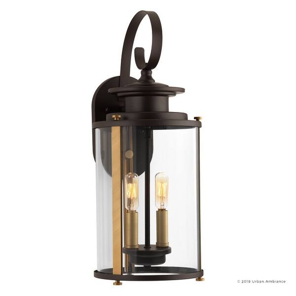 Luxury Rustic Outdoor Wall Light 19 25 H X 8 W With Luxury Rustic Outdoor Wall Light