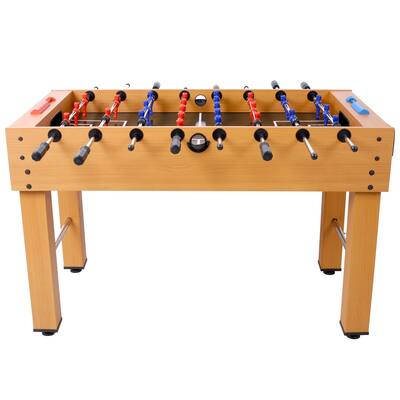 54" Hurricane Foosball Table with Analog Scoring and Free Accessories