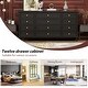 preview thumbnail 39 of 62, Modern Wood Dresser Bedroom Storage Drawer Organizer Closet Drawers