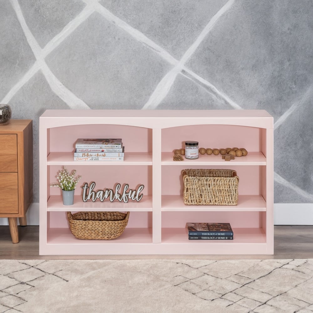 Arch+Haven Solid Wood Bookcase 48 x 30