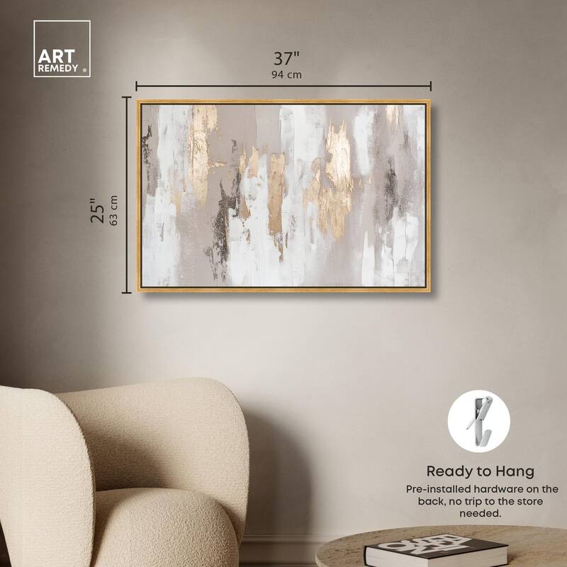 Gilded Brilliance I Canvas by Art Remedy
