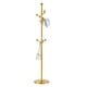 preview thumbnail 24 of 22, Roomfitters Tall Stainless Steel Coat Rack with Solid Wood Base, 72" Entryway Hanger with Detachable Stand