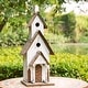 preview thumbnail 21 of 30, Glitzhome 24"H Extra-Large Farmhouse Rustic Wood Birdhouse
