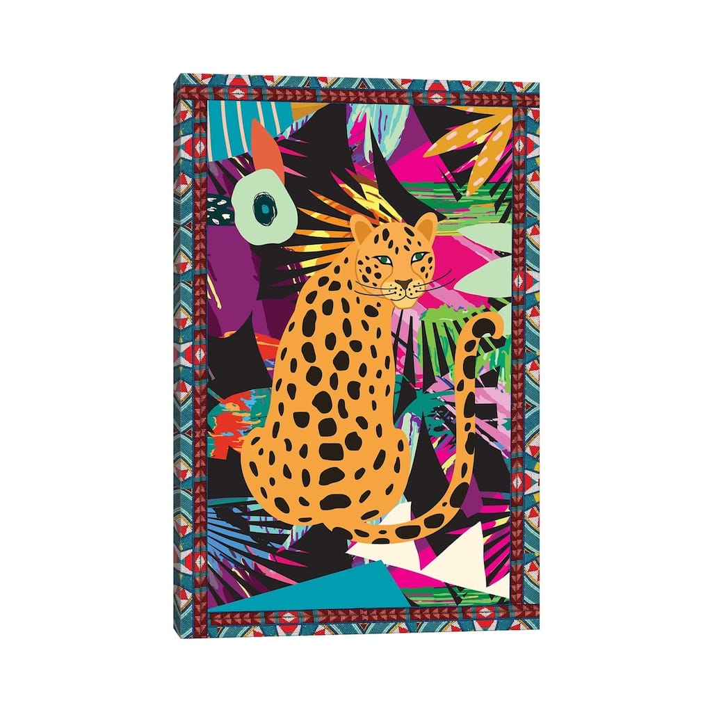 iCanvas "Cheetah Life II" by Nikki Chu Canvas Print