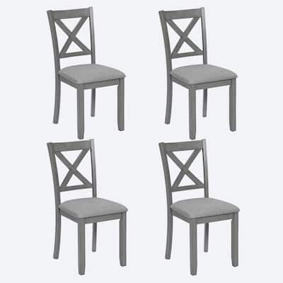 Dining Chairs Set for 4,Kitchen Chair with Padded Seat, Side Chair for Dining Room