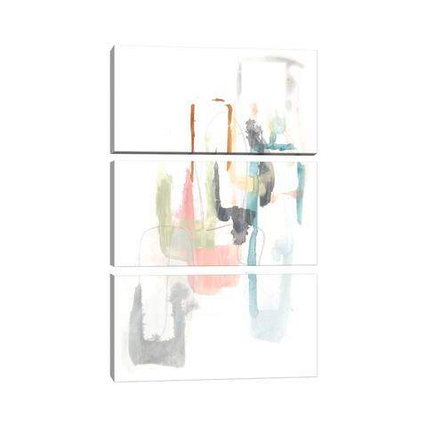 iCanvas "Pastel Windows II" by June Erica Vess 3-Piece Canvas Wall Art Set
