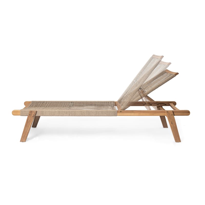 Catania Outdoor Rope Chaise Lounge(Set Of 2)