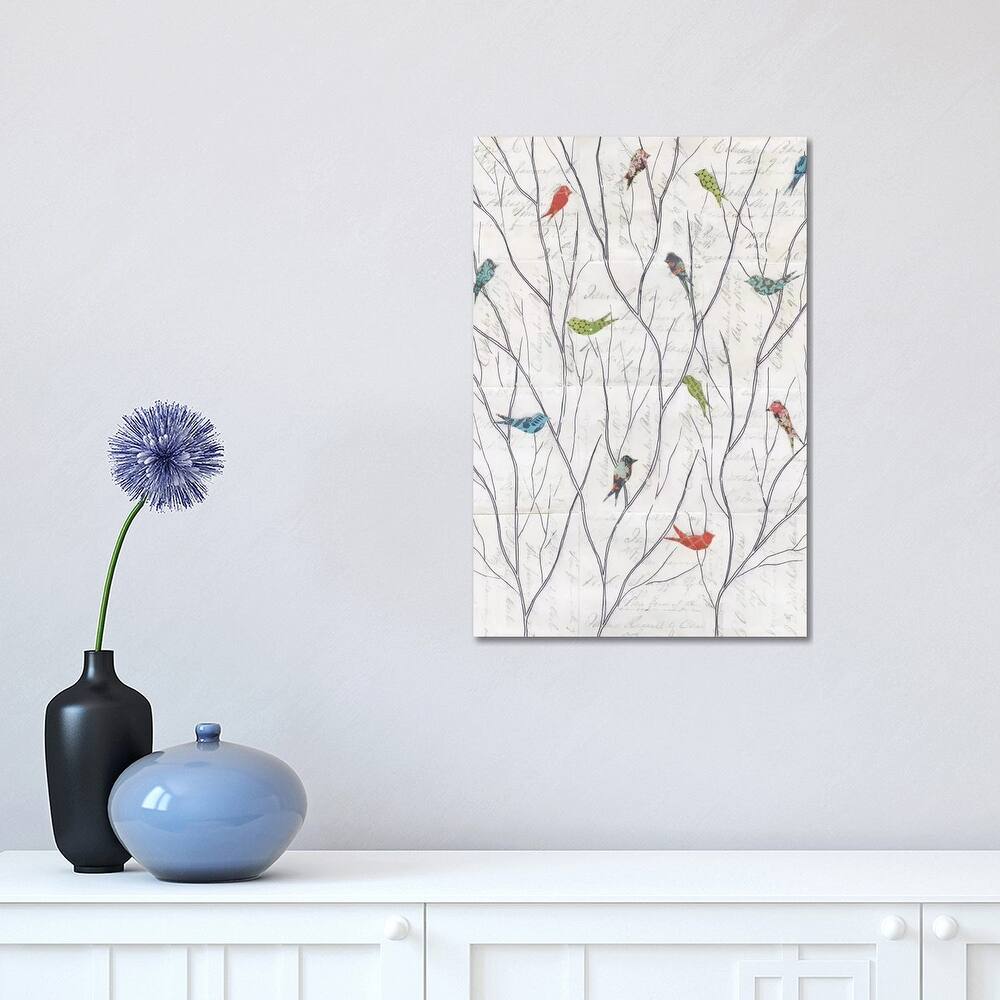 iCanvas "Summer Birds Background I" by Courtney Prahl Canvas Print
