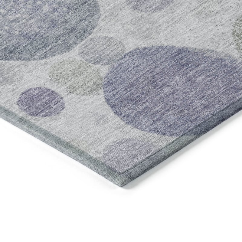 HomeRoots Geometric Transitional Rectangle Outdoor Rug