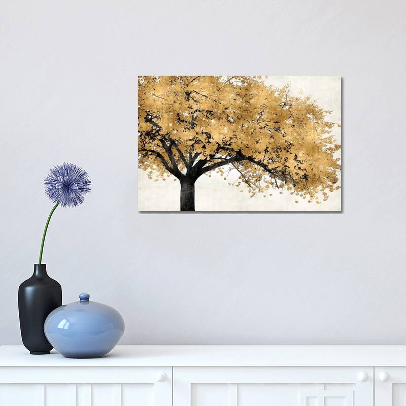 iCanvas "Golden Blossoms" by Kate Bennett Canvas Print - 12x18x1.5