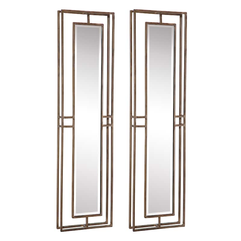 Uttermost Rutledge Gold Mirrors (Set of 2)