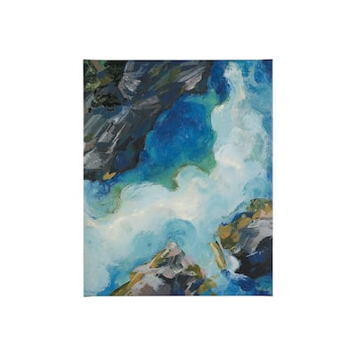 Aerial View II (28 x 35) Canvas Art Print