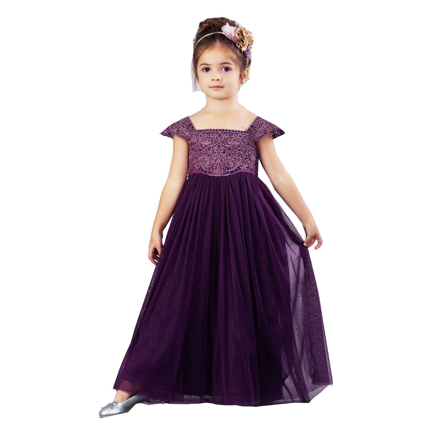 belle flower girl dress