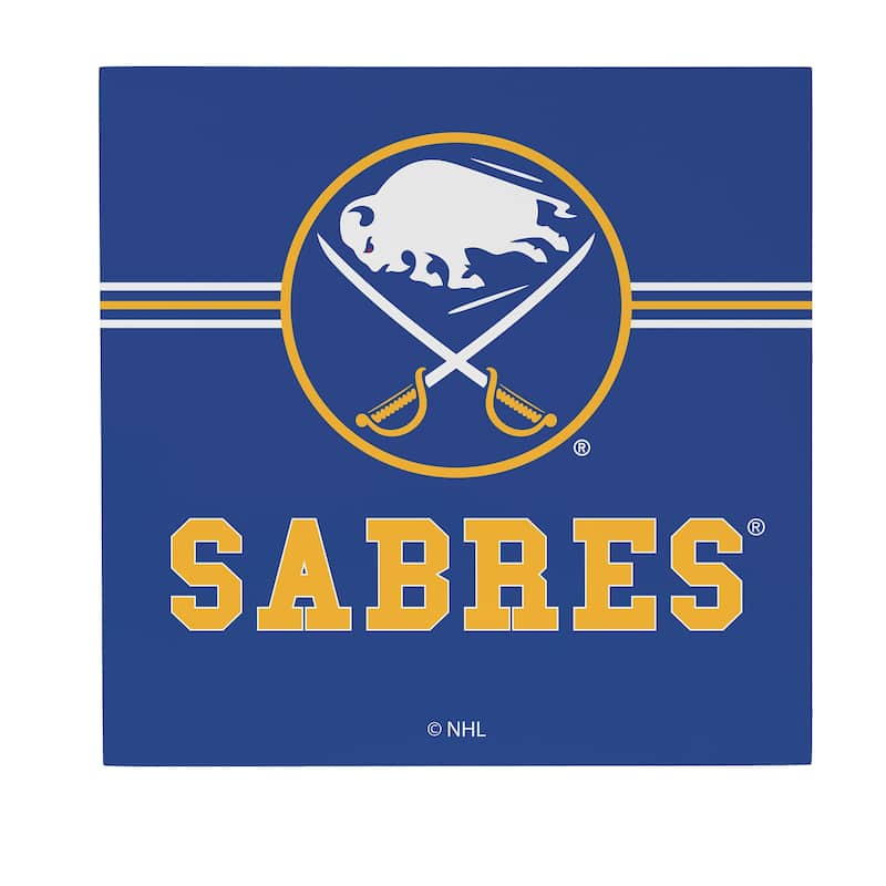 Buffalo Sabres Wooden Door Decor Wall Sign - Multi-Color