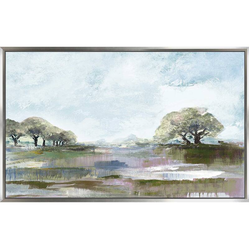 "Rusty Blue Sky" Print on Floating Canvas