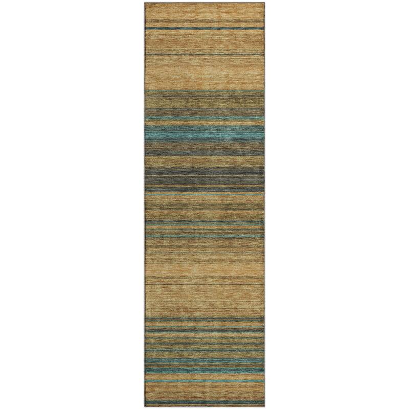 Premium Washable Super Soft Modern Stripes Mayfield Rug