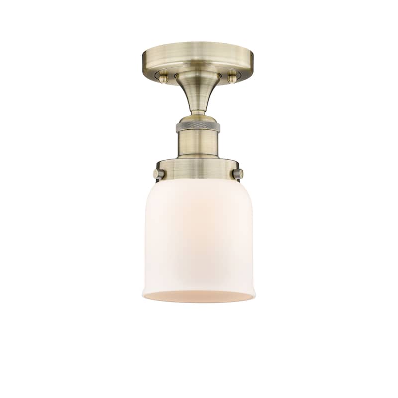 Innovations Lighting Bell - 1 Light 5" Semi-Flush Mount