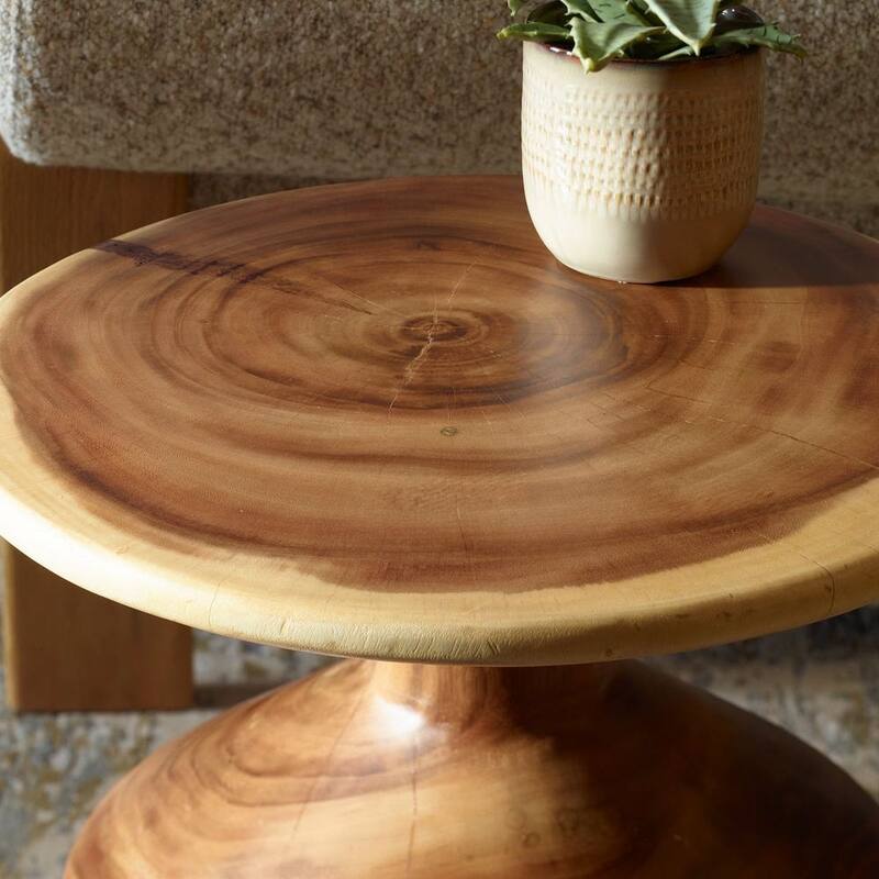 Uttermost Lynx Hourglass Accent Table
