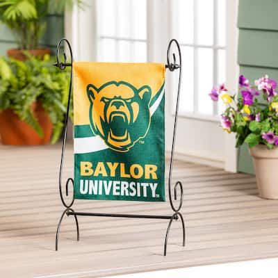 Baylor University Burlap Flag Garden Size