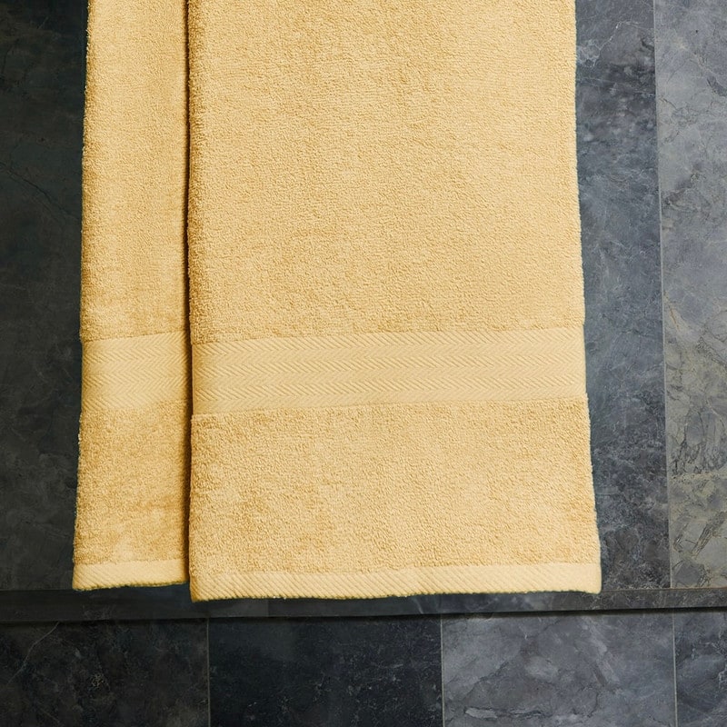 Deluxe 2-Piece 100 Cotton Bath Sheet