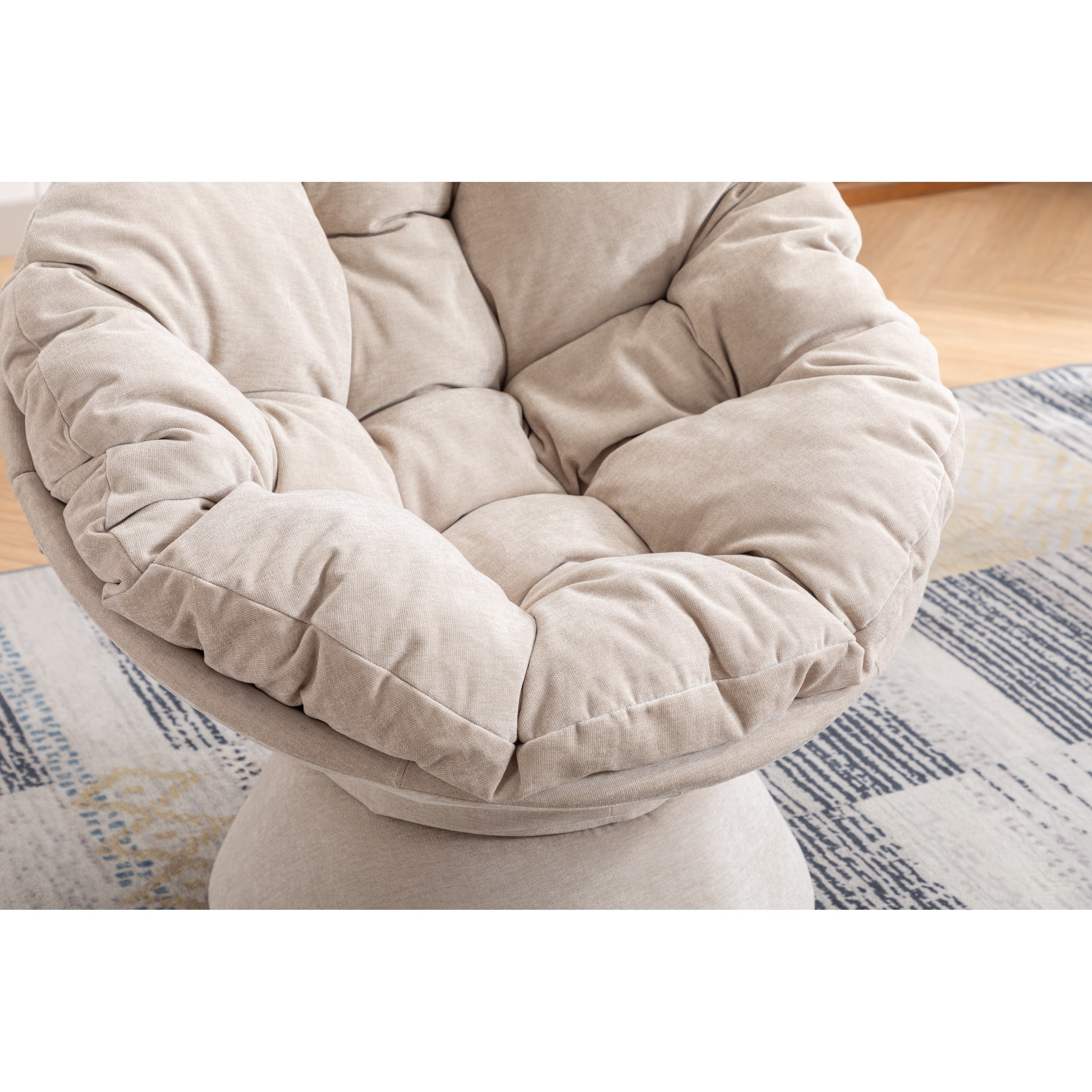 Papasan store barrel chair