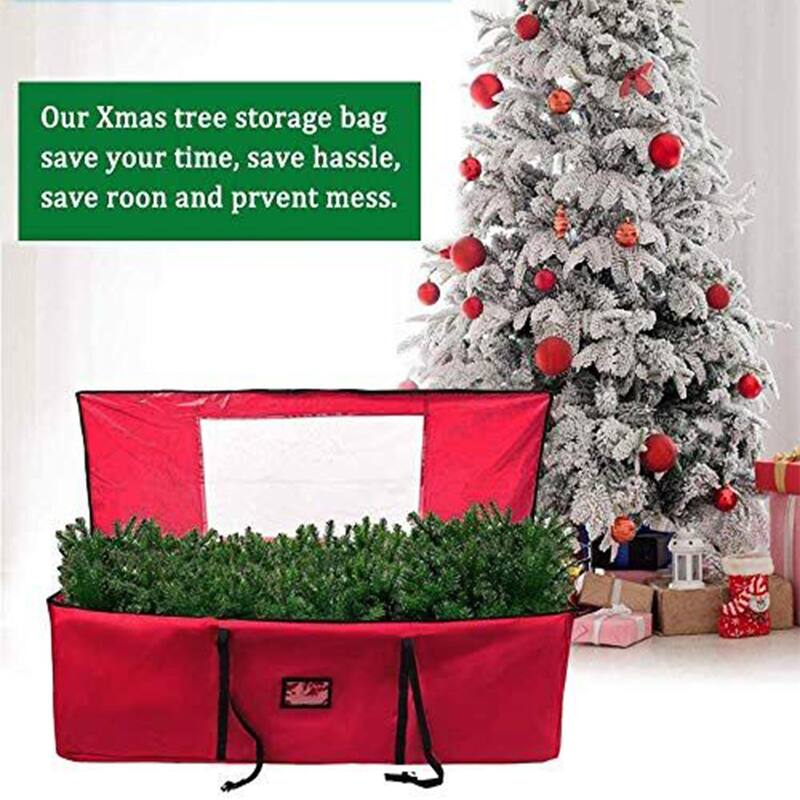 Christmas Tree Storage Bag for Storing Large Artificial Xmas Tree and Decoration
