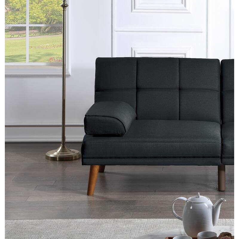 Contemporary Tufted Sofa Bed - Multi-Functional Adjustable Furniture