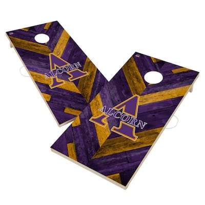 Alcorn State University Braves Cornhole Board Set