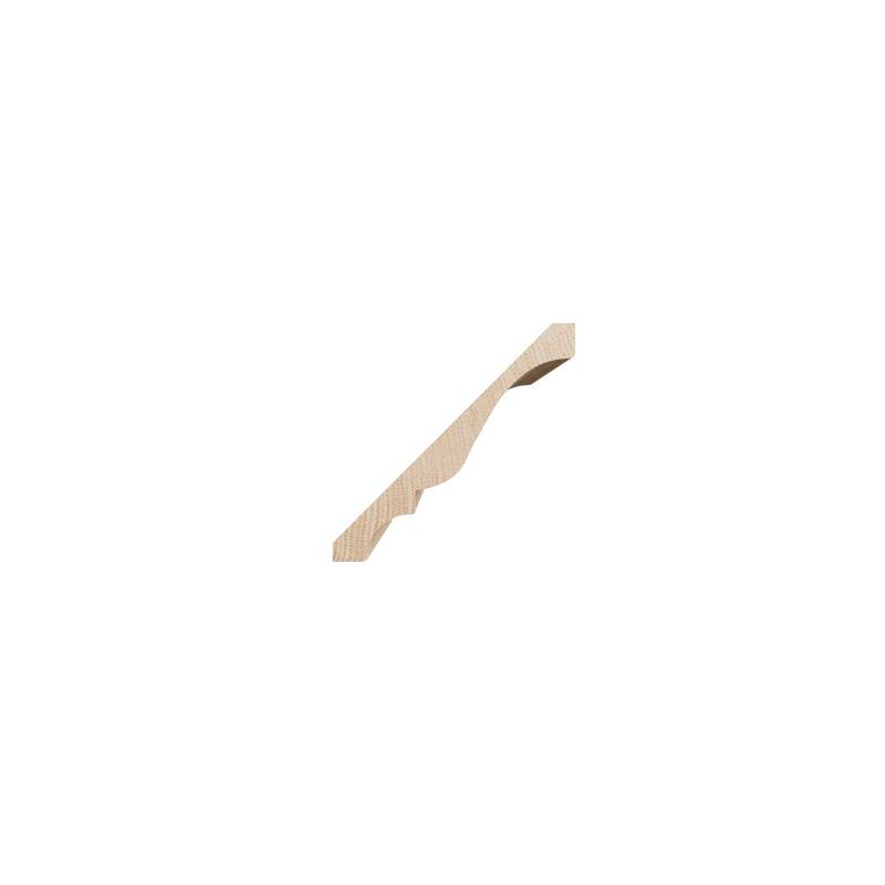 WM45: 3-7/10-in H x 3-3/4-in P x 5-1/4-in F x 96-in L Americraft Solid Hardwood Stain Grade Crown Moulding