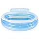 preview thumbnail 4 of 6, Intex Swim Center Round Inflatable Outdoor Swimming Lounge Pool with Pool Cover - 16