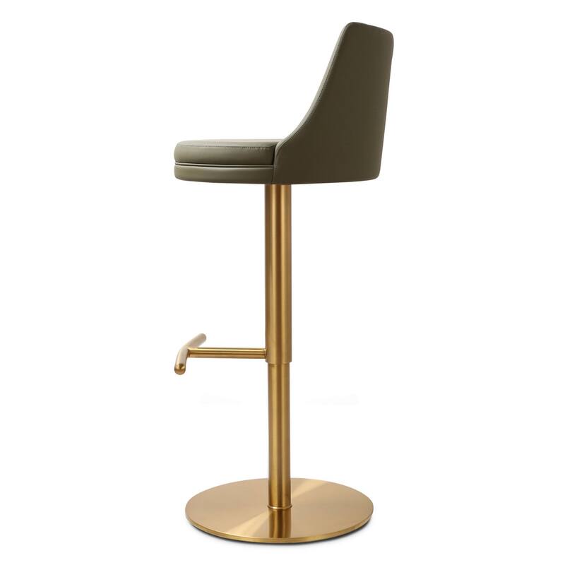 Yark Smooth Swivel Counter Stool