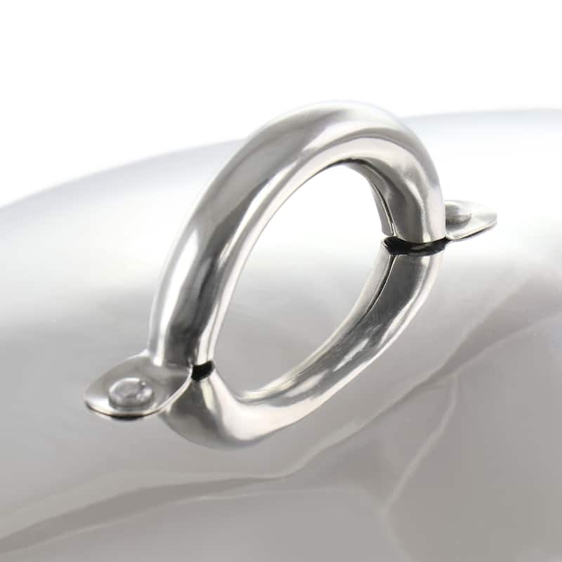 18 Inch Oval Stainless Steel Roaster - 18 Inch