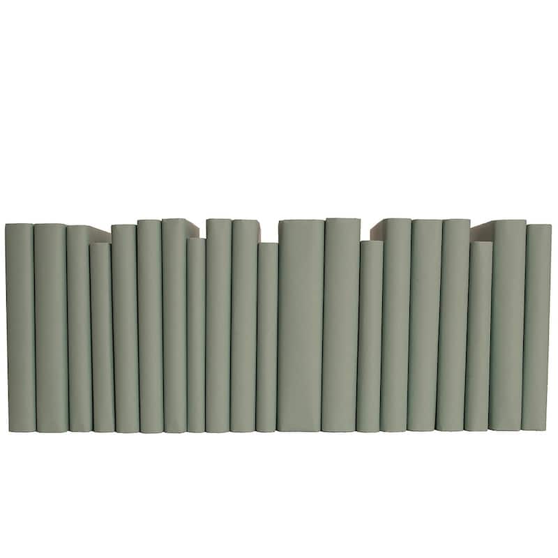 Books Blue Decorative Accessories: Seafoam Wrapped Color By The Foot