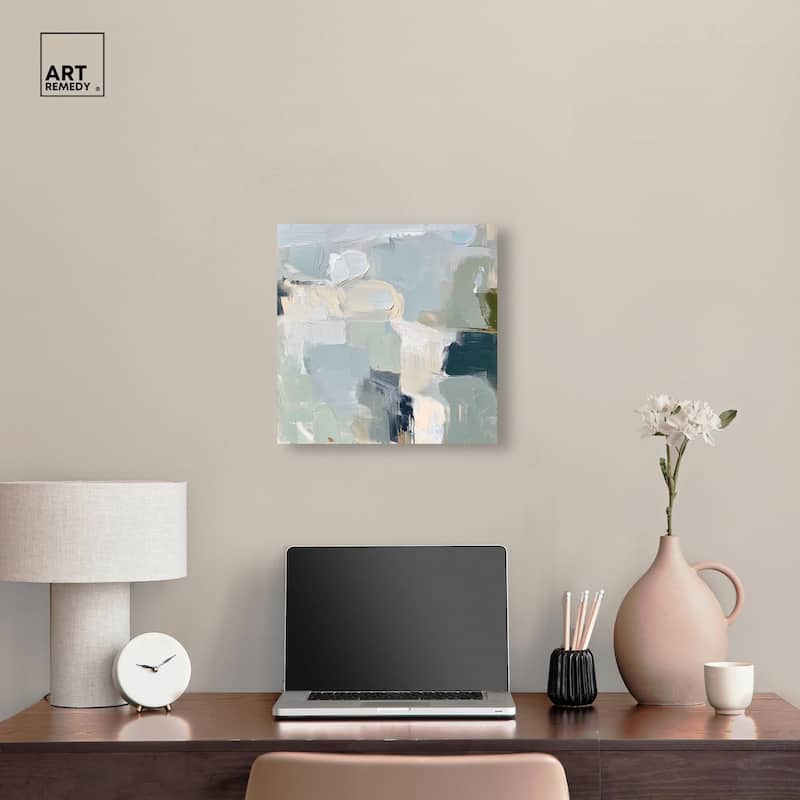 Seafoam and Sand II Canvas by Art Remedy, Gallery Wrapped