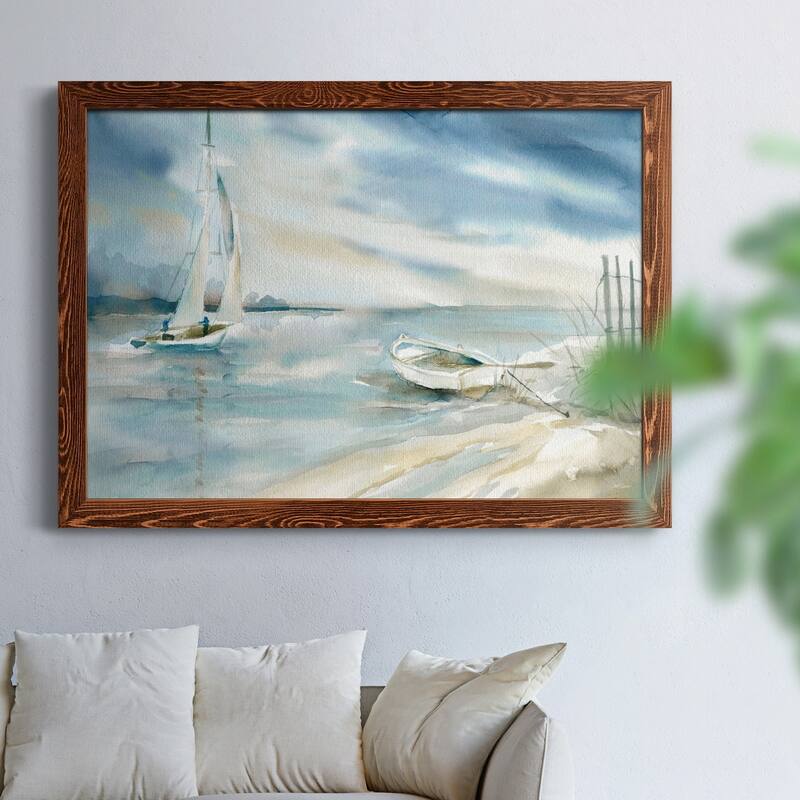 Subtle Sail-Premium Framed Canvas - Ready to Hang