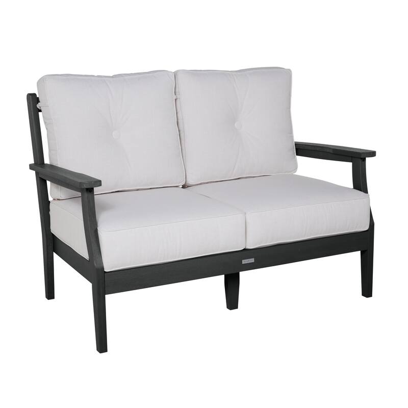 HIGHWOOD Lehigh Deep Seating Loveseat - Bliss Linen